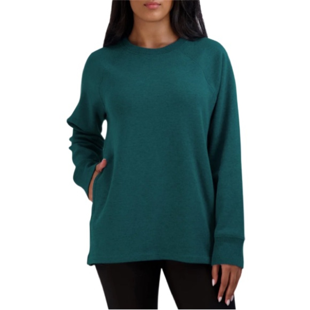NEW Kirkland Cozy Fleece Sweater with Pockets
